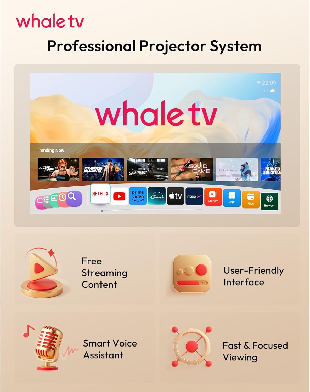 Full HD Support Projector N Pro