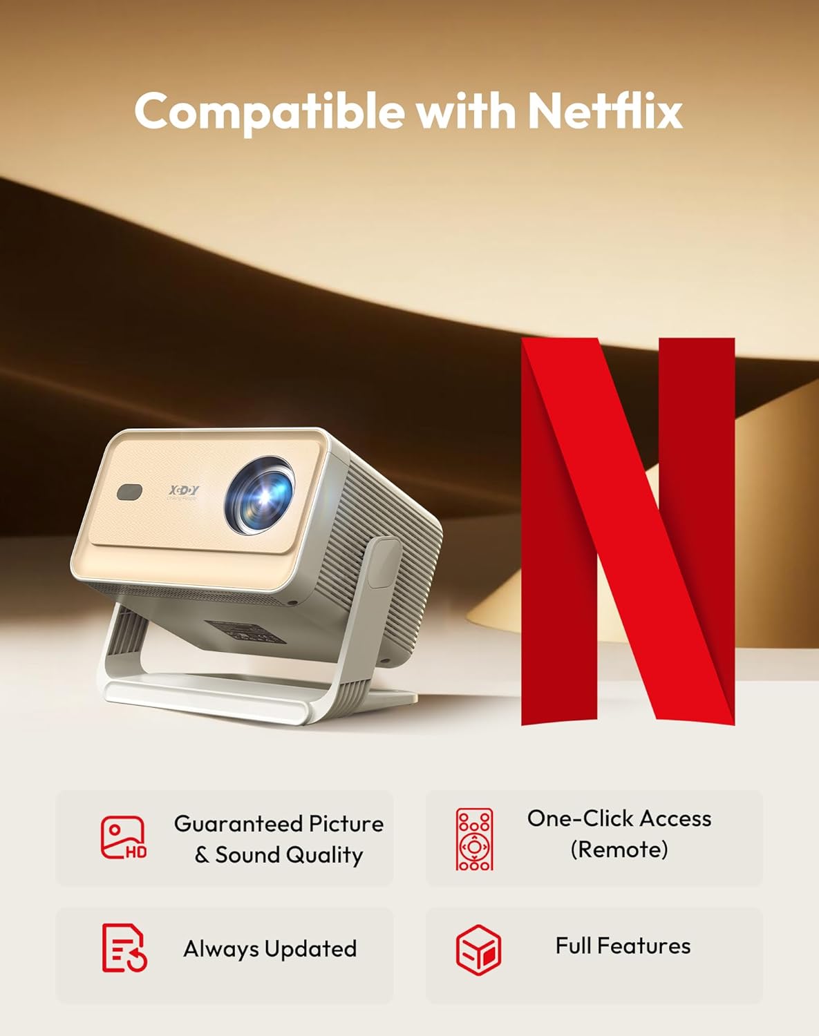 Full HD Support Projector N Pro