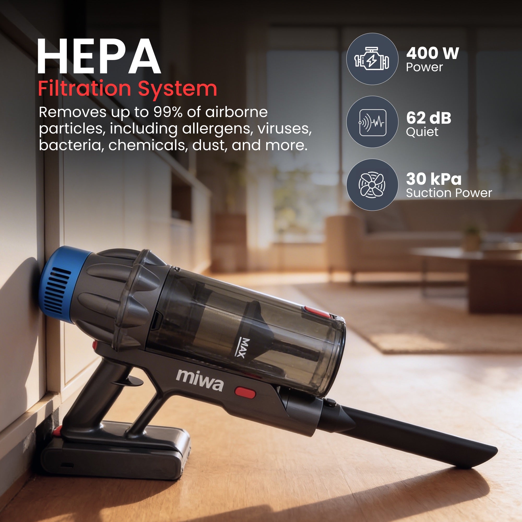 miwa Comfort Clean Vacuum Cleaner